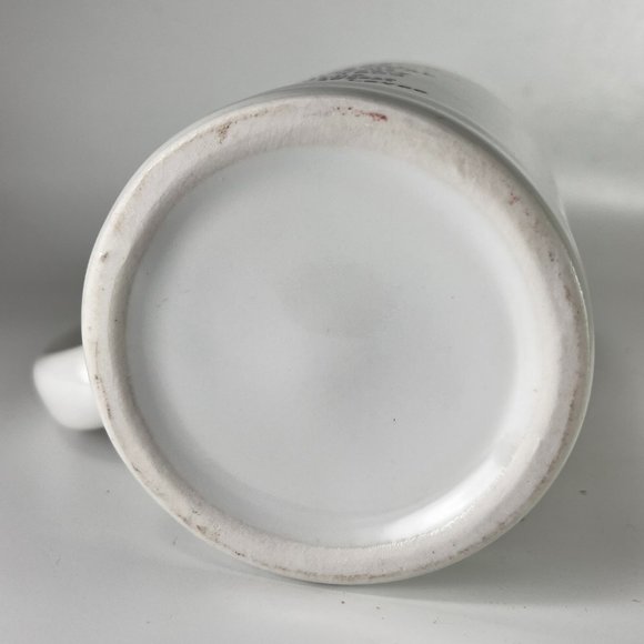 Vtg The Red Rose Rag Ceramic Coffee Tea Cup Mug Souvenir Goldenrod Showboat - Picture 6 of 12